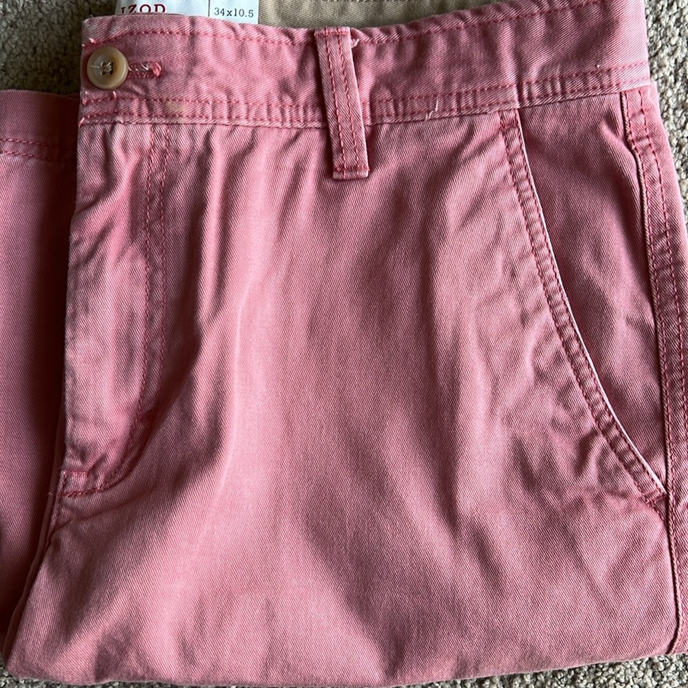 IZOD Men’s Saltwater Flat Front Short 34